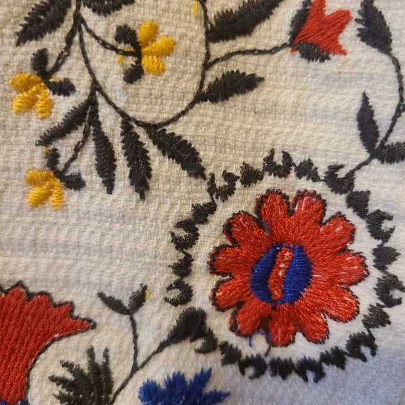 Anthropologie Maeve Embroidered Jacket, size L - Picture 4 of 4